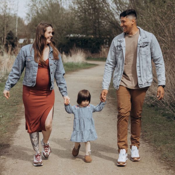 Familie mit Kleinkind