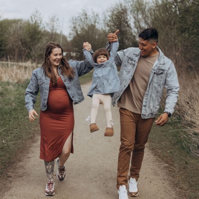 Familie mit Kleinkind